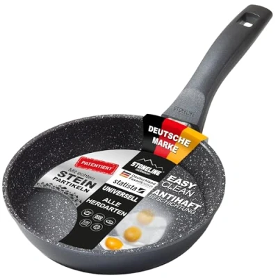 Abbildung von STONELINE Bratpfanne, Aluminiumguss, kratzfeste Antihaftbeschichtung, Induktion