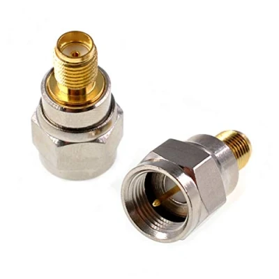 Abbildung von Oiyagai 2 RF Koaxial Adapter SMA Buchse auf F Stecker