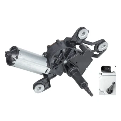 Abbildung von FEBI BILSTEIN 103947 Scheibenwischermotor 12 hinten VOLKSWAGEN: Passat B6 Variant, Golf 5 Schrägheck, Plus / Crossgolf