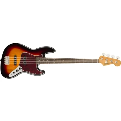 Abbildung von Squier by Fender Classic Vibe 60&#039;s Jazz Bass, E Lorbeergriffbrett, 3 Tone Sunburst