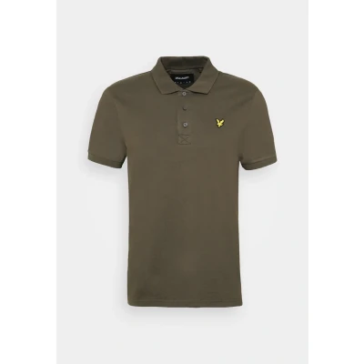 Abbildung von Lyle &amp; Scott Plain Poloshirt, Herren, Größe: XS, Olive