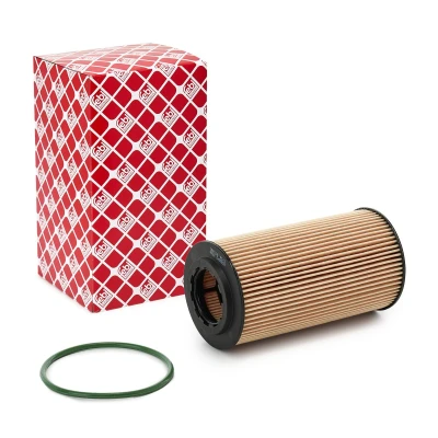 Abbildung von FEBI BILSTEIN 108320 Ölfilter mit Dichtring Filtereinsatz VOLVO: V70 2, XC90 I, S80 II, FORD: Focus 2 Schrägheck, KUGA 1, S Max Mk1