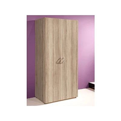Abbildung von möbelando Kleiderschrank Hamina 80 x 177 52 cm (B/H/T)