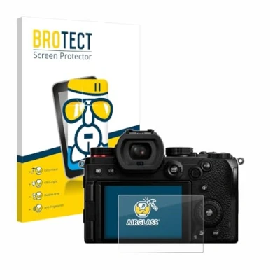 Abbildung von BROTECT Schutzglas für Panasonic Lumix DC S5D Schutzfolie Panzer Folie Glas [Extrem Kratzfest 9H, Anti Fingerprint, Ultra Transparent]