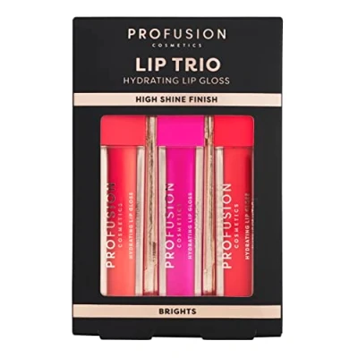 Abbildung von PROFUSION COSMETICS Lip Trio High Shine Gloss Helligkeit