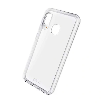 Abbildung von Samsung Galaxy A20e Hülle Kunststoff Gear4 Hard Case/Backcover Handyhülle Transparent Shockproof/Stoßfest