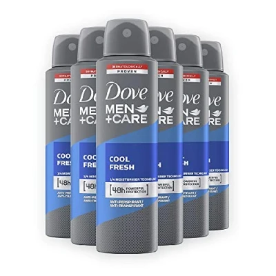 Abbildung von 6 x DOVE Men + Care Deospray &quot;Cool Fresh&quot; 150ml