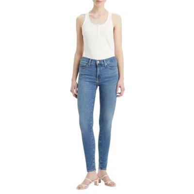 Abbildung von Levi&#039;s Jeans Skinny Fit, Damen, Größe: 26x32, Blue denim