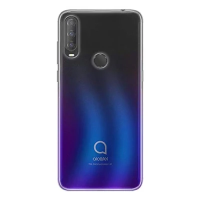 Abbildung von cofi1453® Silikon Hülle Basic kompatibel mit ALCATEL 3L 2020 (5029D) Case TPU Soft Handy Cover Schutz Transparent