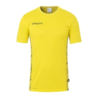 Abbildung von uhlsport Herren Progressive 28 Poly Kurzarm Shirt, Limonengelb, 128 EU