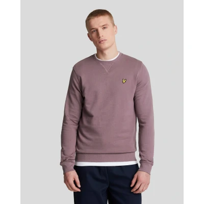 Abbildung von Lyle &amp; Scott CREW NECK Sweatshirt, Herren, Größe: XXL, Highland mauve