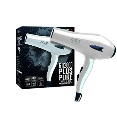 Abbildung von Italian Design Electrical Items GTI2 2600 Dryer PURE PLUS Haar Styling Zubehör, Größe: One Size, White