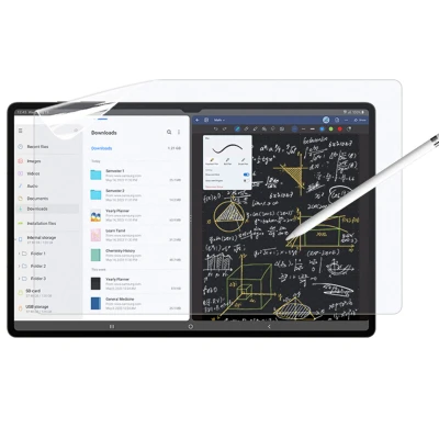 Abbildung von Samsung Galaxy Tab S9 Ultra Schutzfolie Accezz Paper Feel Screenprotector Screen Protector für das