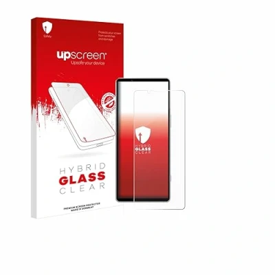 Abbildung von upscreen Schutzglas für Sony Xperia 5 V Schutzfolie, Glas Folie [Klar, 9H Panzerschutz, Anti Fingerprint]