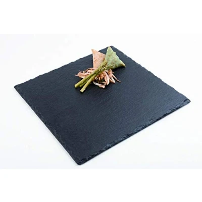 Abbildung von APS 994 Naturschieferplatte, 25 x cm, Materialstärke 6 9 mm, möbelschonende Füßchen