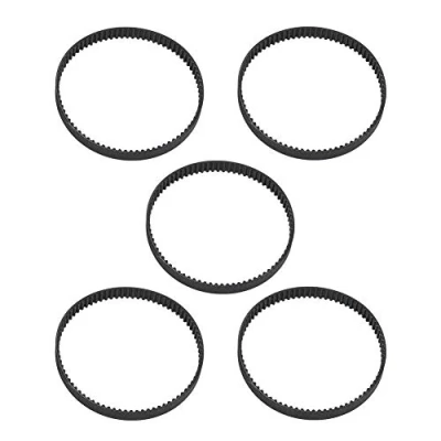 Abbildung von 5 Stück/Pack Zahnriemen, GT2 6MM Gummi Schwarz Synchron Closed Loop Zahnriemenspanner Kit für 3D Druckerzubehör(GT2 6 160MM)