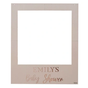 Abbildung von PhotoBooth Rahmen Babyparty 72x60cm pro Einheit