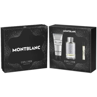 Abbildung von Montblanc Explorer Platinum Geschenkset