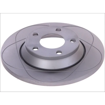 Abbildung von ATE PowerDisc 24.0313 0181.1 Bremsscheibe 280,0 13,0 5 112,0 voll beschichtet hochgekohlt AUDI: A4 B5 Avant, Limousine