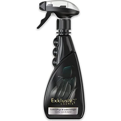 Abbildung von Exklusiv Chemie® Auto Lederpflege &amp; Lederreiniger Leder Intensiv Pflege Autoinnenräume aus Pflegemittel Möbelpflege 500 ml