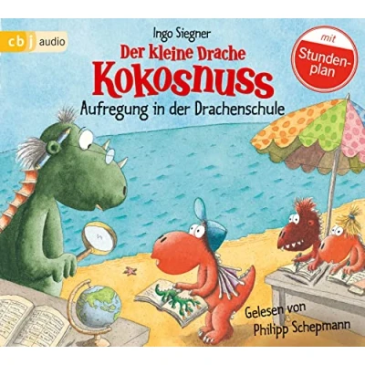 Abbildung von der kleine Drache Kokosnuss Aufregung in Drachenschule (Die Abenteuer des kleinen Drachen Kokosnuss, Band 31)