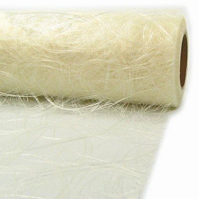 Abbildung von Sizoweb Tischläufer 30cm breit x 5m lang Creme