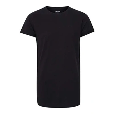 Abbildung von Solid Sdlongo Tshirt basic, Herren, Größe: XL, Black