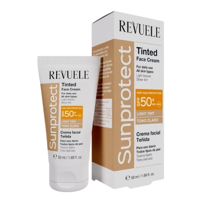Abbildung von Revuele Sunprotect Tinted Face Cream SPF50+ Light Tint 50ml