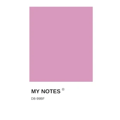 Abbildung von My Notes: Libreta Notes Pantone Morado (Pantone notebooks)