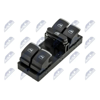Abbildung von NTY EWS VW 001 Schalter, Fensterheber vorne links VOLKSWAGEN: GOLF 6, Tiguan I, Passat B7 Variant