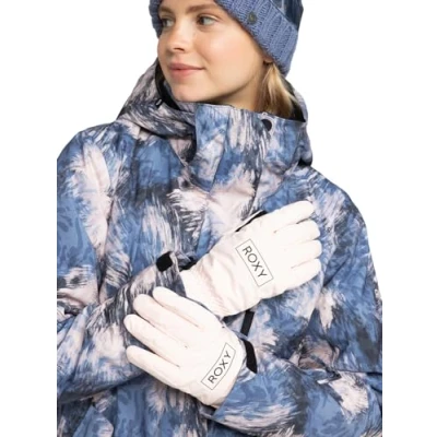 Abbildung von Roxy Freshfield Isolierte Fingerhandschuh, Damen, Größe: Small, Meb pink
