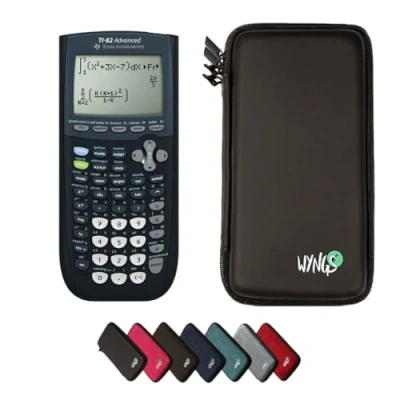 Abbildung von CALCUSO Sparpaket Schwarz mit Grafikrechner TI 82 Advanced (Französisch)