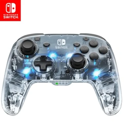 Abbildung von Afterglow Draadloze Deluxe Controller Nintendo Switch Silber