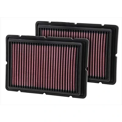 Abbildung von K&amp;N 33 2494 Waschbarer und wiederverwendbarer KFZ Tauschluftfilter Rot