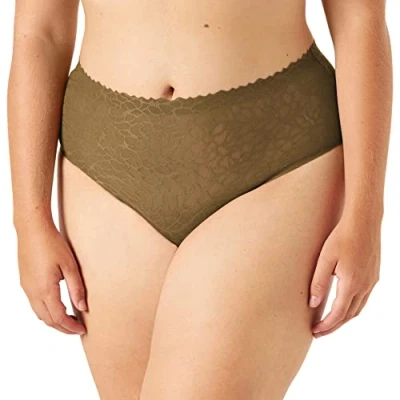 Abbildung von sloggi Damen Zero Feel Lace 2.0 High Waist Slip, Beech, XS