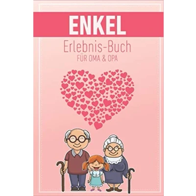 Abbildung von Enkel Erlebnis Buch Für Oma &amp; Opa: Tolles Tagebuch Oma, Opa Und Enkelkinder 120 Seiten Notizbuch Geschenk Zur Geburt