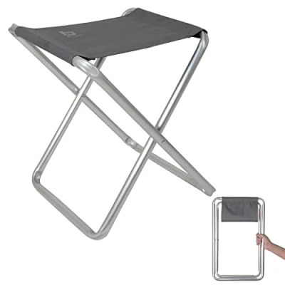 Abbildung von Bo Camp Mini Campinghocker Alu Klapphocker Angel Hocker Sitz Falthocker klappbar