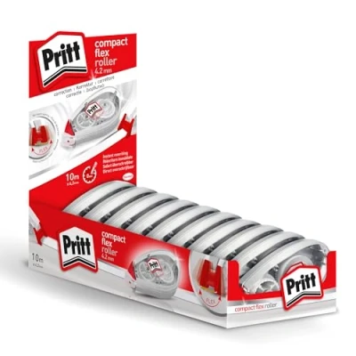 Abbildung von Pritt 9H PCK4K Korrekturroller Compact Flex, 4,2 mm x 10 m, 10er Display