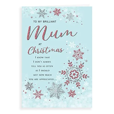 Abbildung von Klassische Weihnachtskarte Mum 22,9 x 15,2 cm Regal Publishing