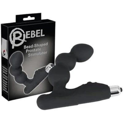 Abbildung von Prostatavibrator „Bead Shaped Prostate Stimulator“, 14 cm, mit 3 Kugeln