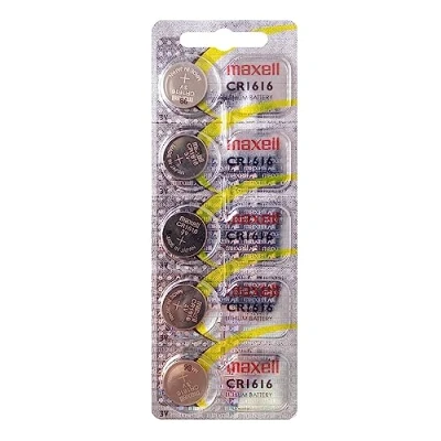 Abbildung von Maxell Lithium Knopfzelle CR1616 5er Blister