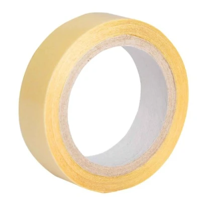 Abbildung von Kores Duo: Klares doppelseitiges Klebeband, Mehrzweck Klebeband für Schule, Haus und Büro, 5m x 15mm, Packung mit 1 Rolle