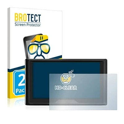 Abbildung von BROTECT (2 Stück Schutzfolie für Garmin Drive 61 LMT S Displayschutz Folie Ultra Klar