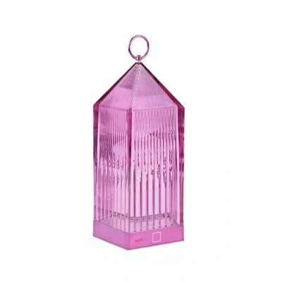 Abbildung von Kartell Lantern, Tischleuchte, Glyzinie, Mit Dimmer