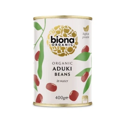 Abbildung von Biona Organic Aduki Beans 400 g (Pack of 12)
