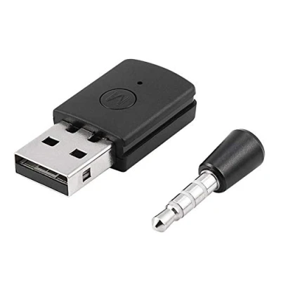 Abbildung von Denash USB Bluetooth Adapter für PS4, Mini 4.0 Dongle Empfänger und Sender PS4
