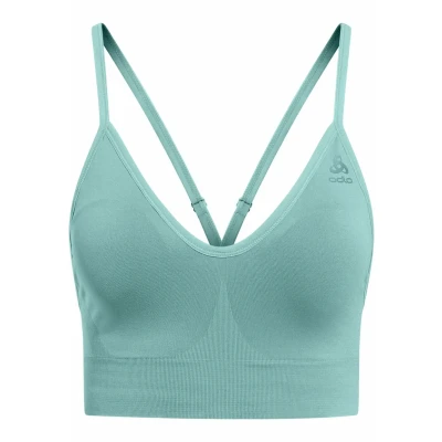 Abbildung von ODLO Seamless SOFT 2.0 Sportbh mit leichter Stützkraft, Damen, Größe: 30/32, Aqua haze