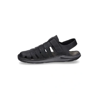 Abbildung von Josef Seibel Maverick Trekkingsandale, Herren, Größe: 41, Schwarz Schuhe