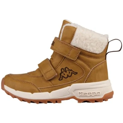 Abbildung von Kappa Hikingschuh für Kinder, Größe: 35, Beige/brown Hochwertiges lederimitat