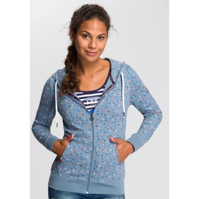 Abbildung von KangaROOS Kapuzensweatjacke, mit sportlichem Minimal Print